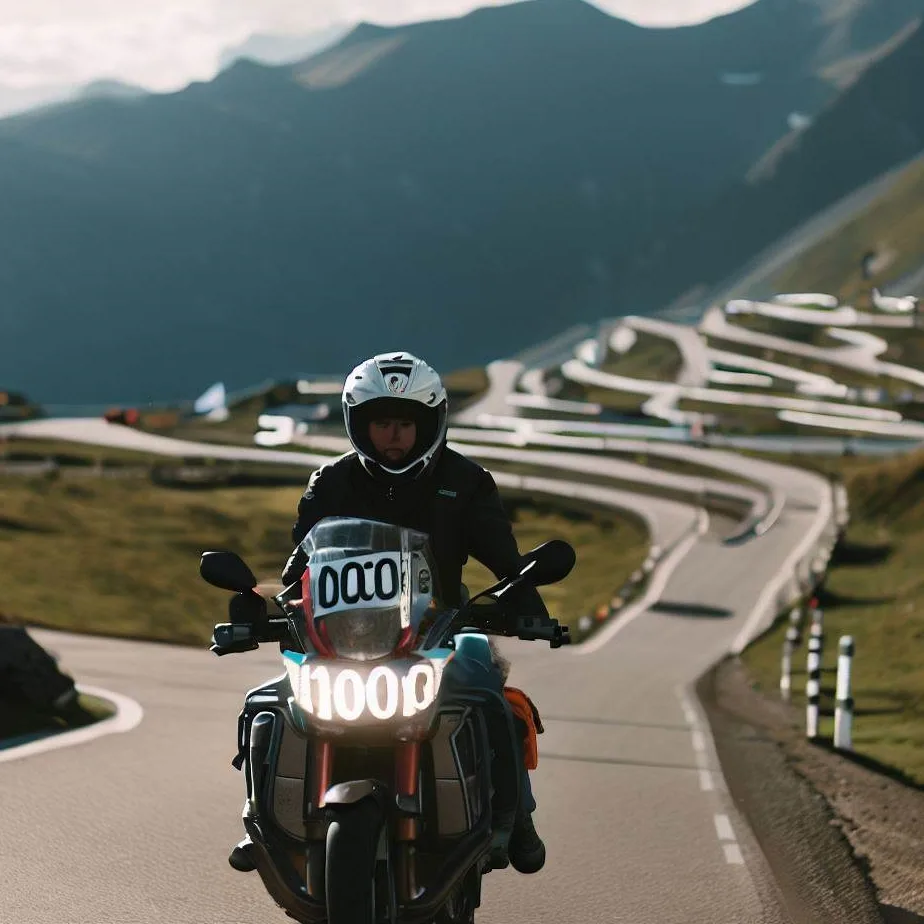 100 przełęczy alpejskich na motocyklu
