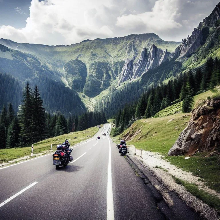 Trasa motocyklowa Rumunia
